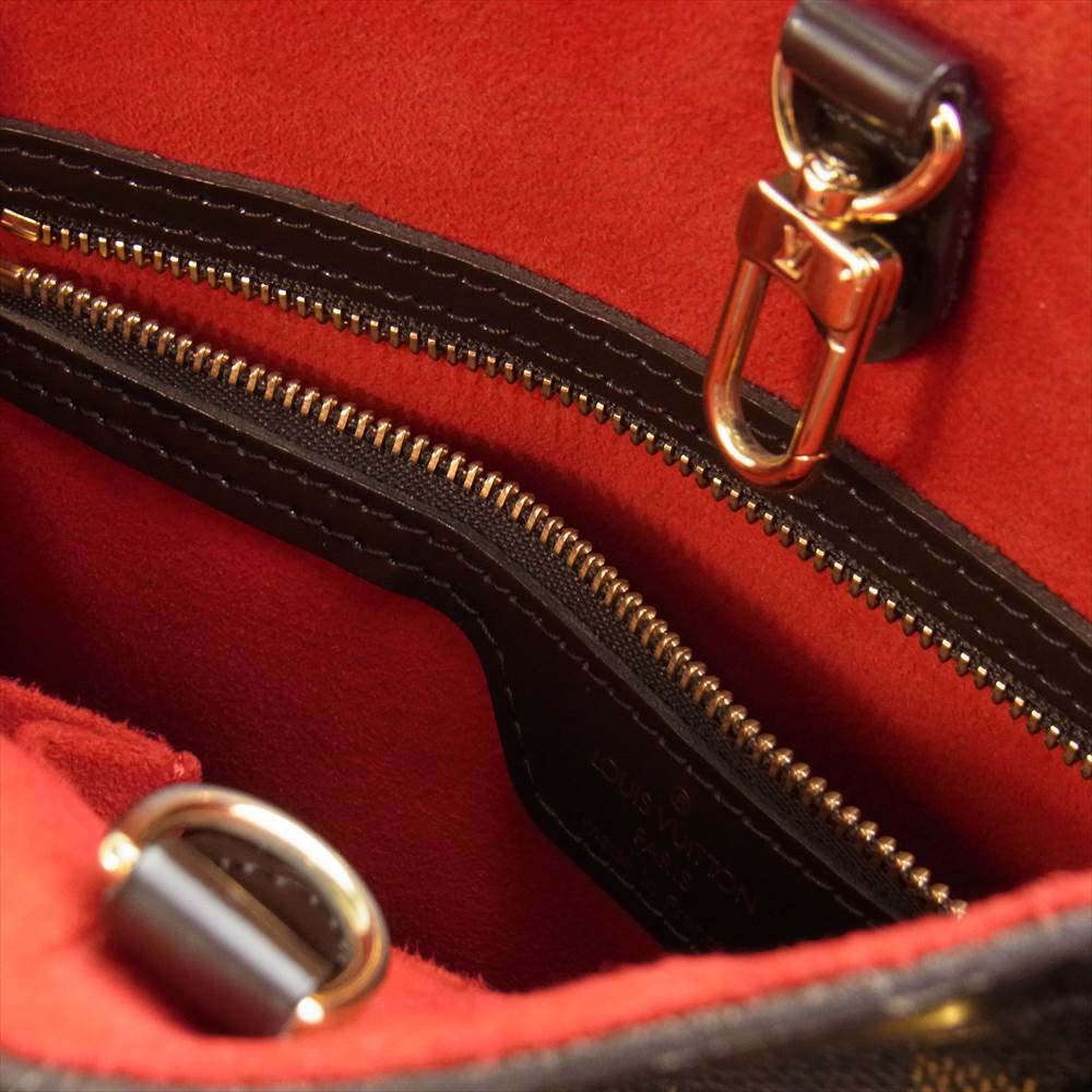 LOUIS VUITTON ルイ・ヴィトン N51205 ダミエ ハムステッドPM トートバッグ ブラウン系【中古】