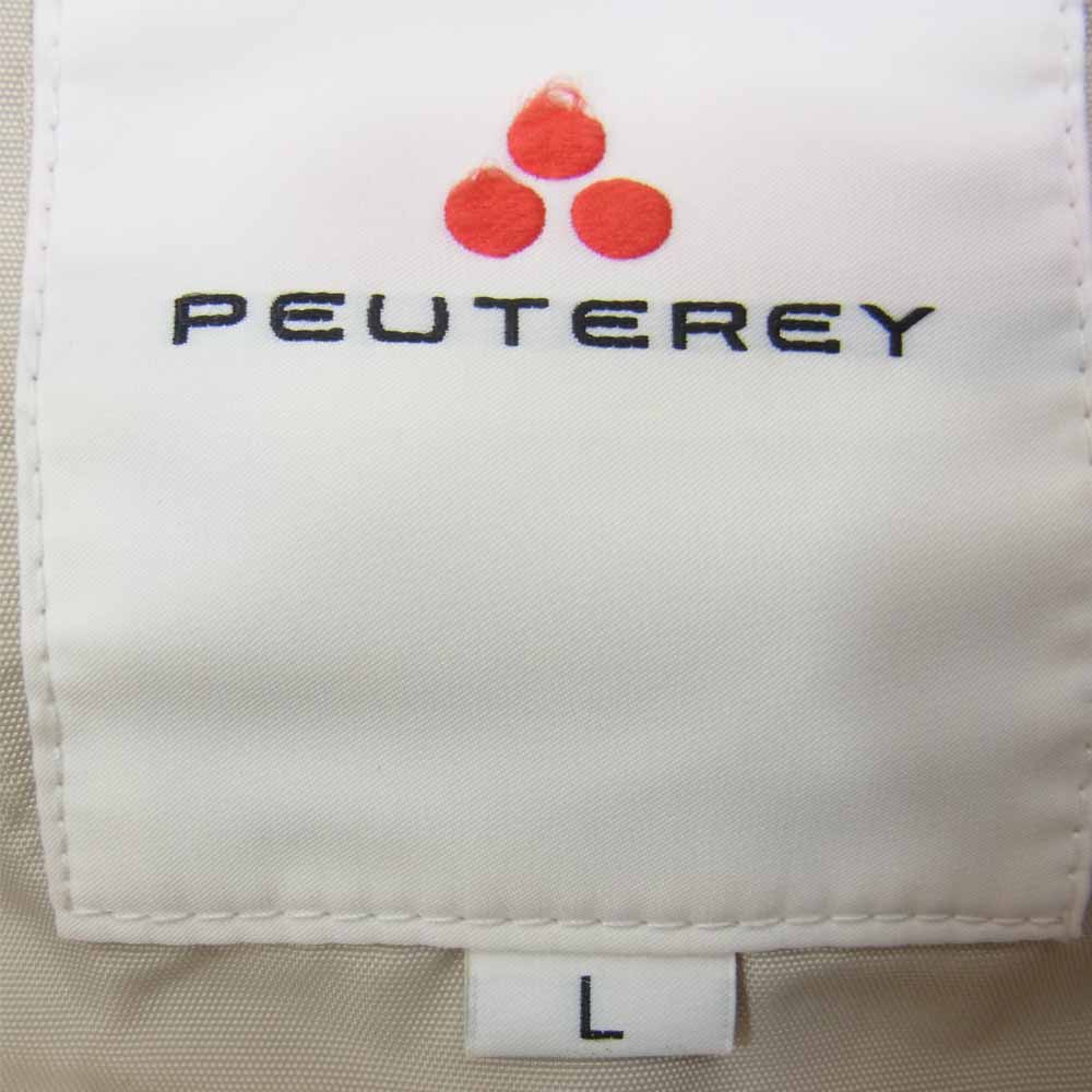 PEUTEREY ピューテリー PEU1115 01180788 METAL VS ナイロン ジャケット ベージュ系 L【中古】