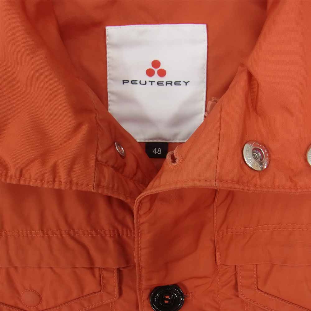 PEUTEREY ピューテリー 47241124 HOLLYWOOD ナイロン ジャケット レッド系 48【中古】