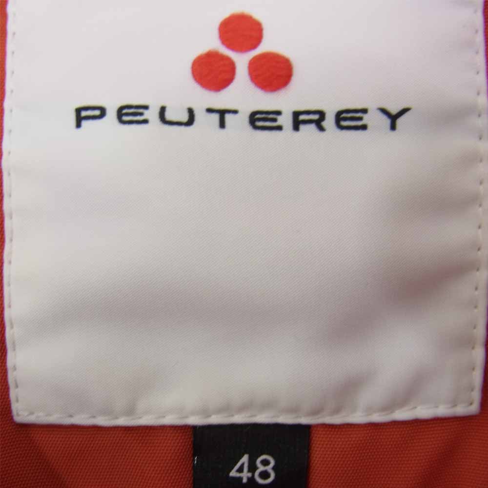 PEUTEREY ピューテリー 47241124 HOLLYWOOD ナイロン ジャケット レッド系 48【中古】