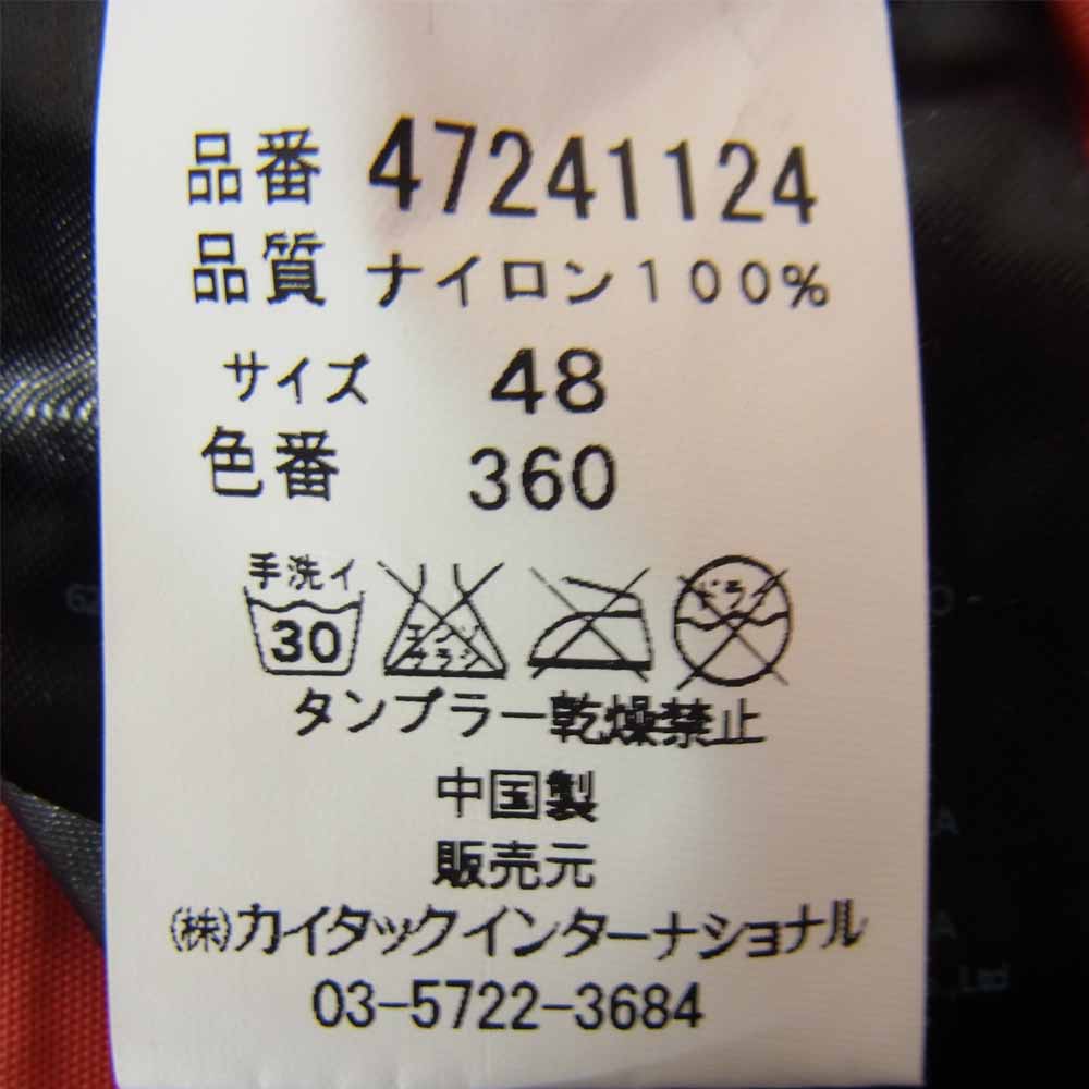 PEUTEREY ピューテリー 47241124 HOLLYWOOD ナイロン ジャケット レッド系 48【中古】