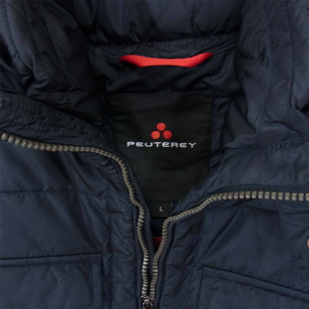 PEUTEREY ピューテリー PEU1743 01180357 MENEX プリマロフト 中綿 ジャケット ネイビー系 L【中古】