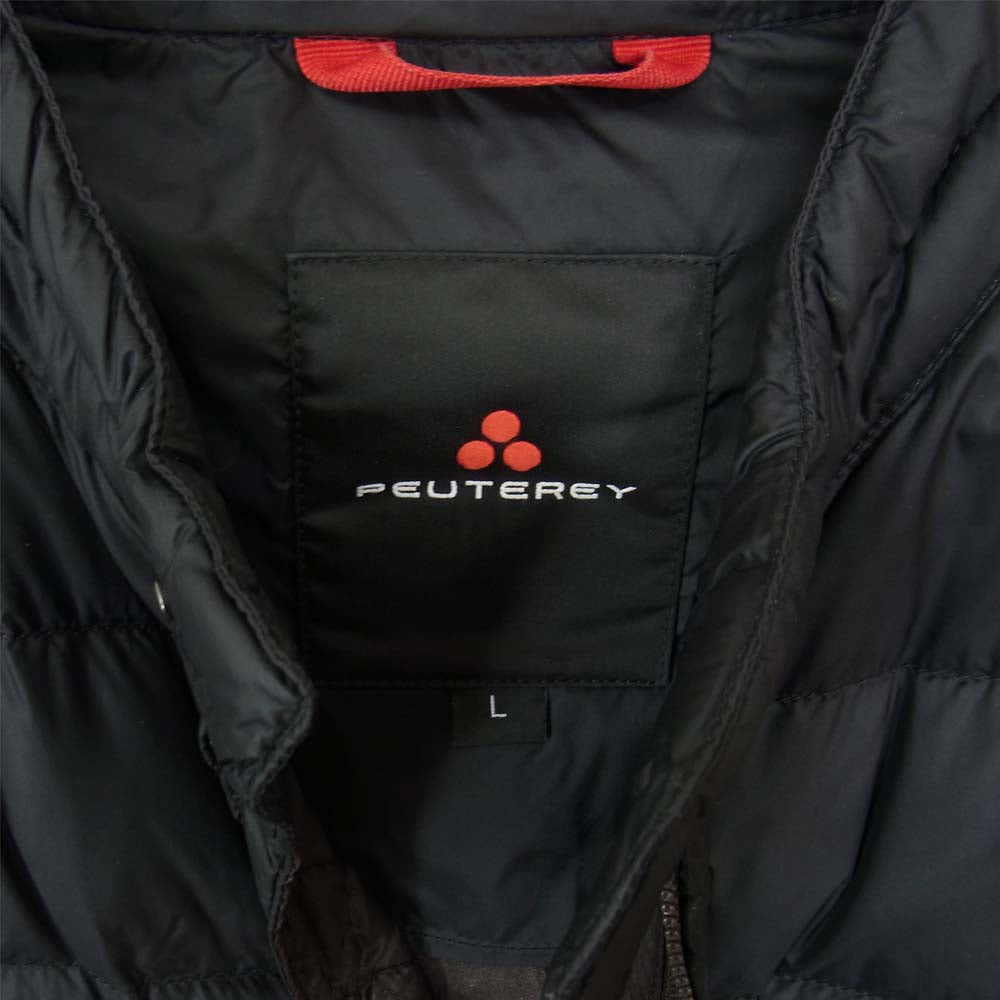 PEUTEREY ピューテリー PEU1226 01180660 DAMON ダウン ジャケット ブラック系 L【中古】