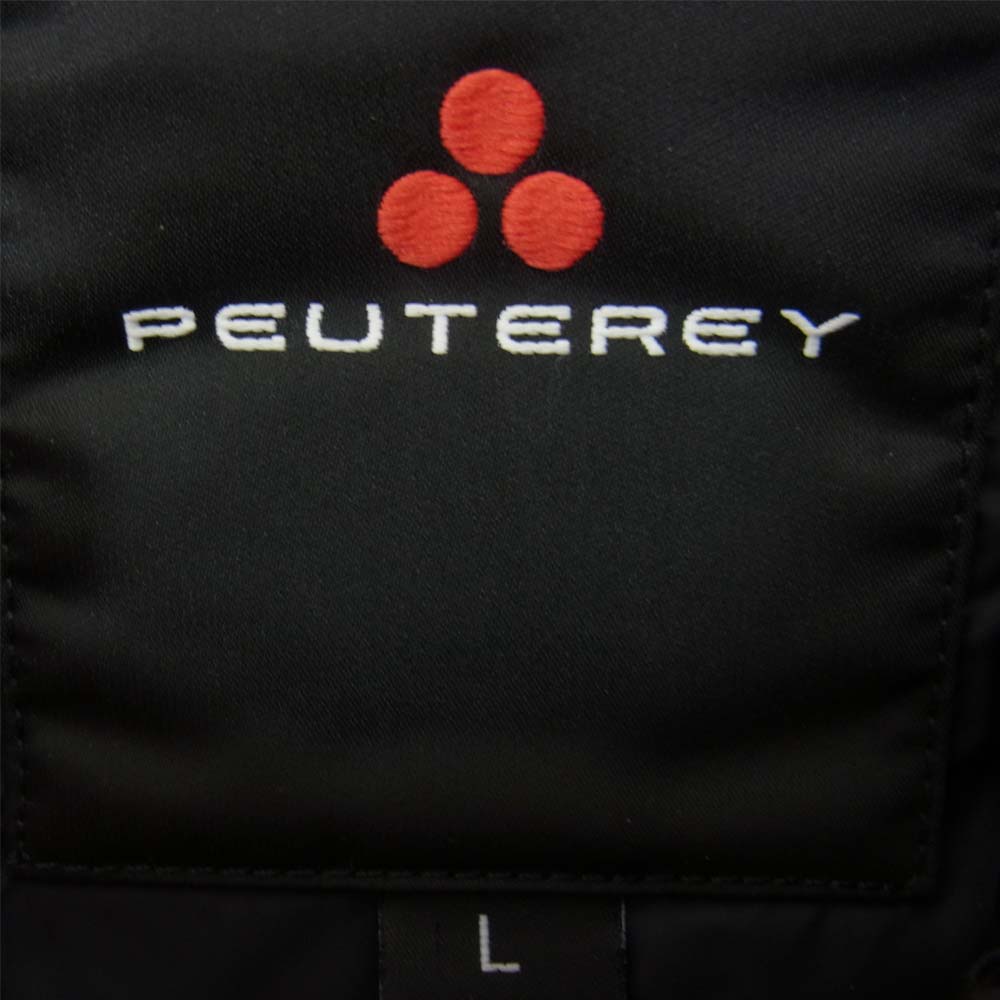 PEUTEREY ピューテリー PEU1226 01180660 DAMON ダウン ジャケット ブラック系 L【中古】