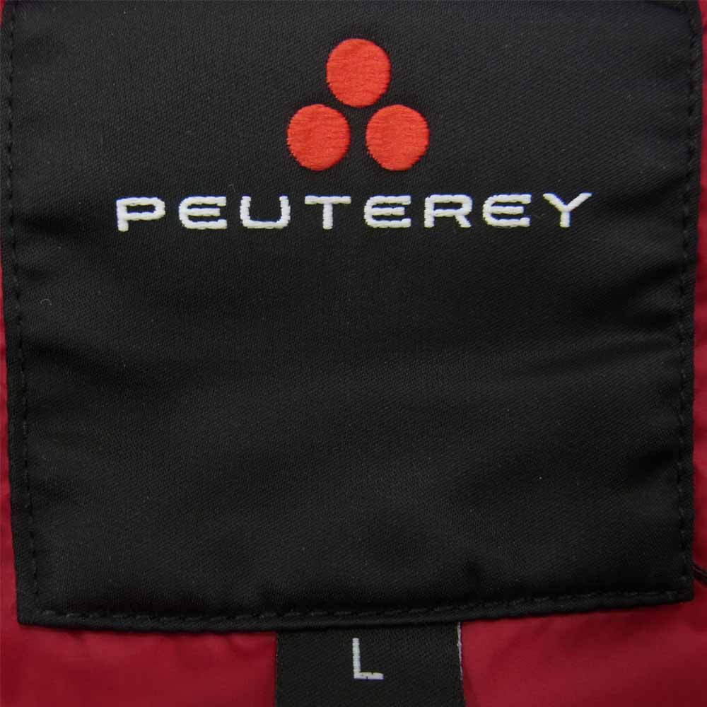PEUTEREY ピューテリー PEU1209 01180660 BYRON ダウン ジャケット レッド系 L【中古】