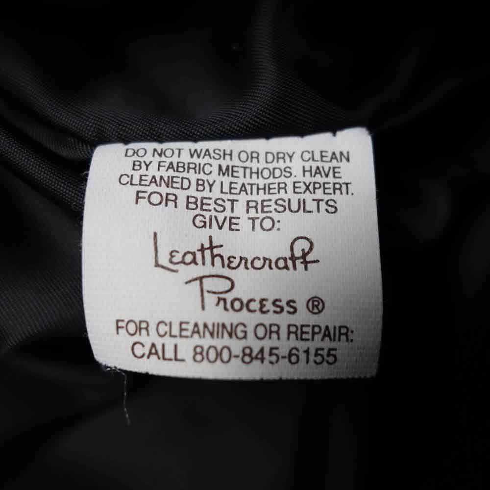 schott ショット シングルライダース 141 ライナー付き レザー ジャケット ブラック系 46【中古】