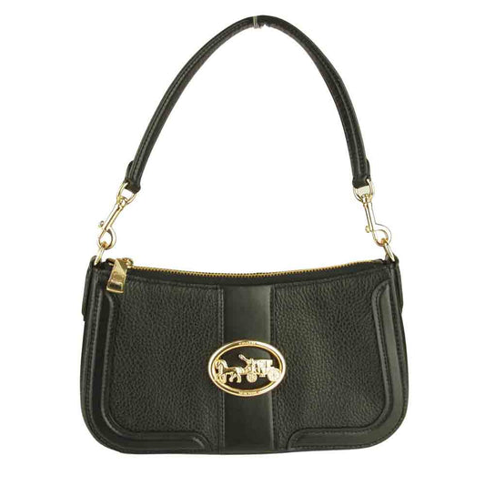 COACH コーチ G2079-5500 ジョージー バケット 馬車 ハンド バッグ ブラック系【美品】【中古】