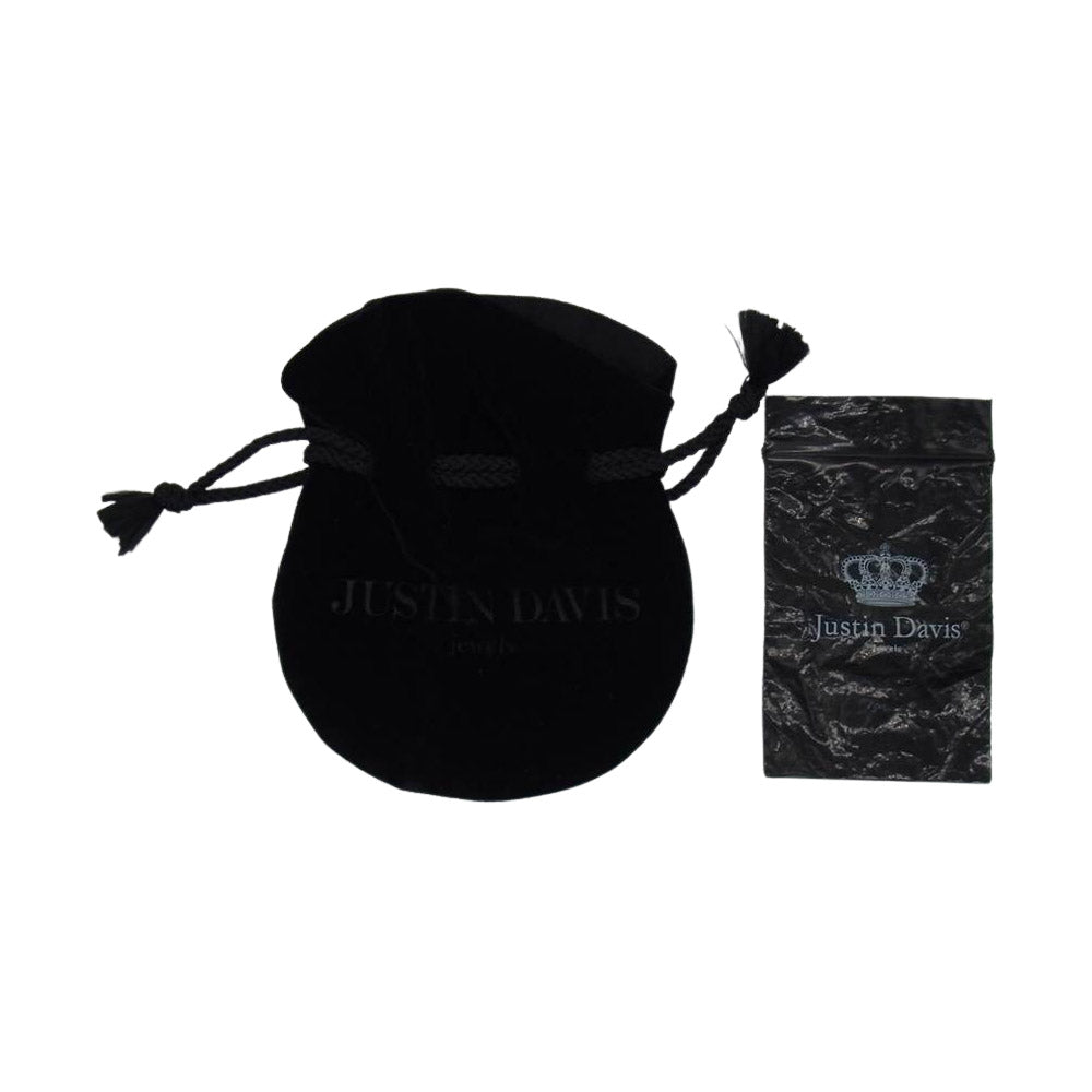 Justin Davis ジャスティンデイビス SBJ126 SKULL DIVINE スカル クラウン シルバー系【中古】