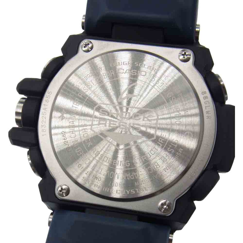 G-SHOCK ジーショック GST-B100XA-1AJF G-STEEL Bluetooth搭載 タフネスクロノグラフ タフソーラー【美品】【中古】