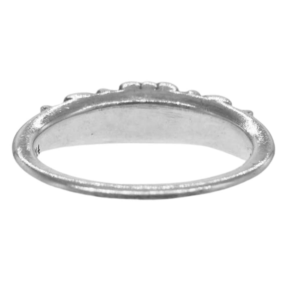 CHROME HEARTS クロムハーツ（原本無） ベイビー クラシック フローラル クロス リング シルバー系 18【中古】