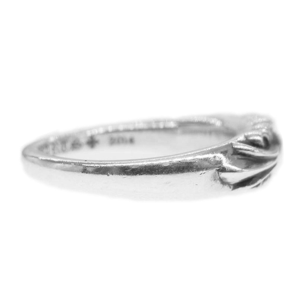 CHROME HEARTS クロムハーツ（原本無） ベイビー クラシック フローラル クロス リング シルバー系 18【中古】