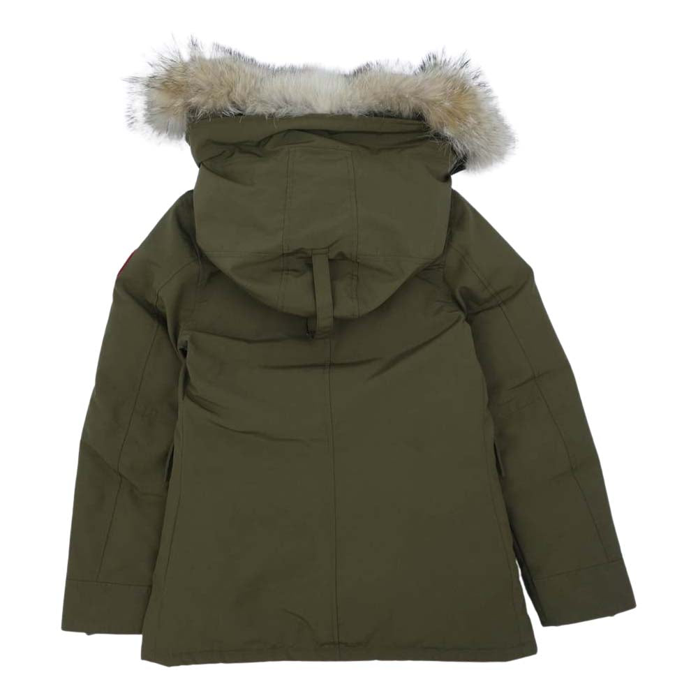 CANADA GOOSE カナダグース 2300JL 国内正規品 サザビーリーグ CHARLOTTE PARKA シャーロット カーキ系 S【中古】