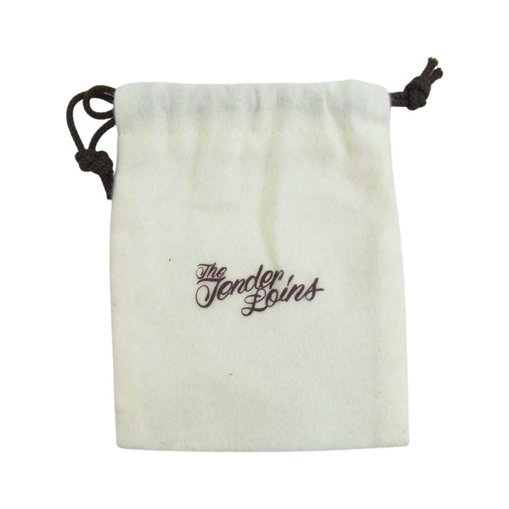 TENDERLOIN テンダーロイン T-WALLET コードバン ウォレット チェーン付き 長財布 ブラック系【中古】