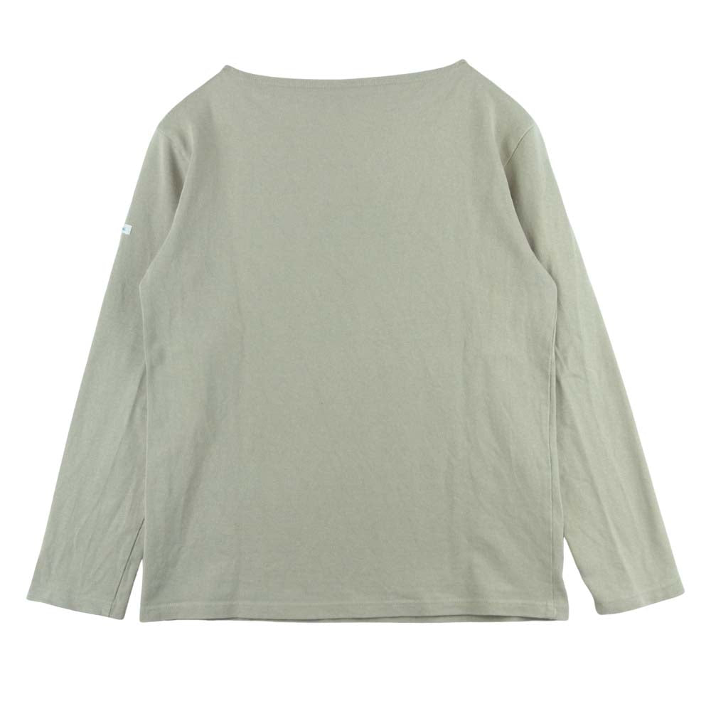ORCIVAL オーシバル コットン バスク シャツ カットソー フランス製 グレージュ系 3【中古】