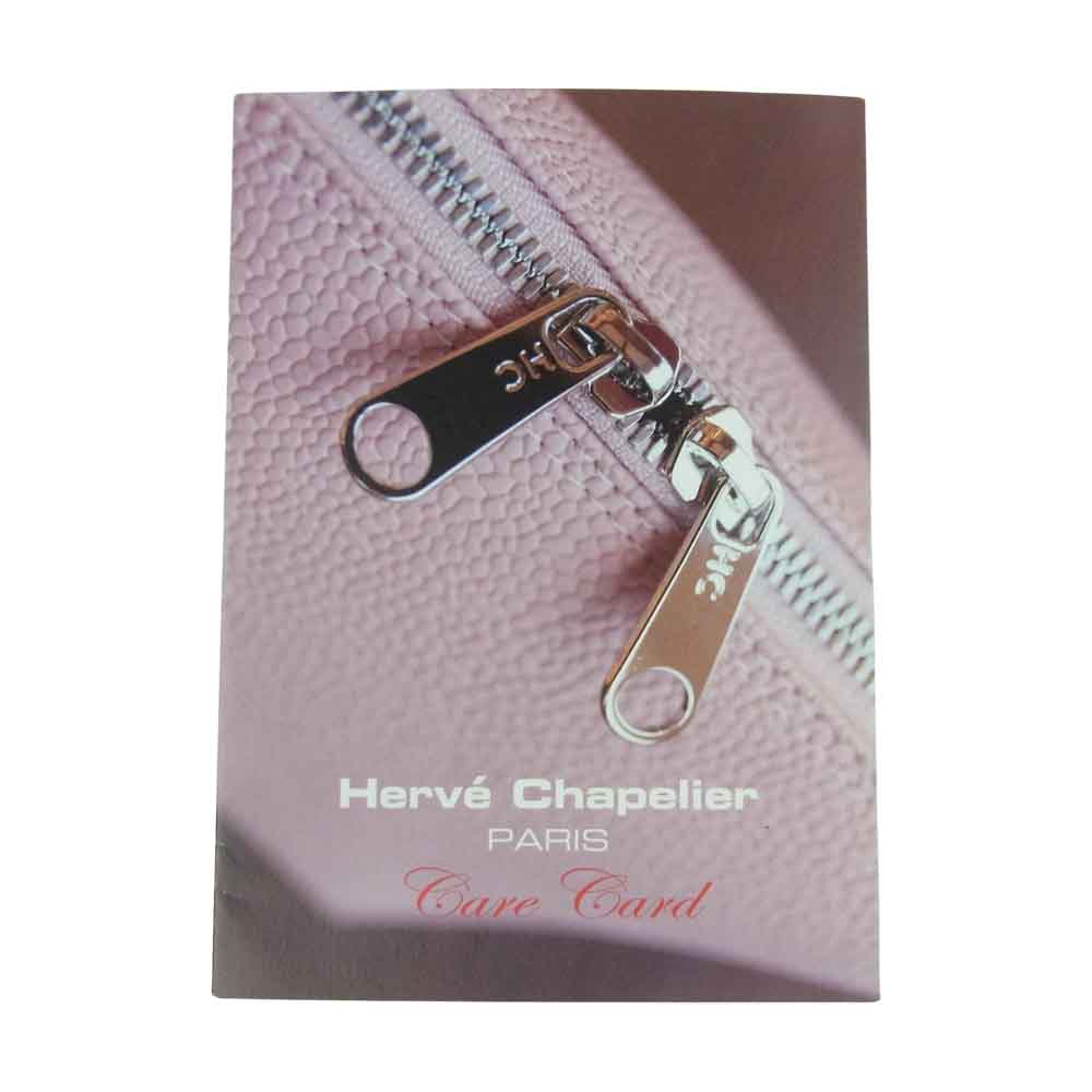 Herve Chapelier エルベ・シャプリエ 2885N Nライン 舟形 ナイロン ショルダー バッグ モカ系【中古】