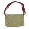 GUCCI グッチ 189749 GGキャンバス ショルダー バッグ イタリア製 ベージュ系【中古】