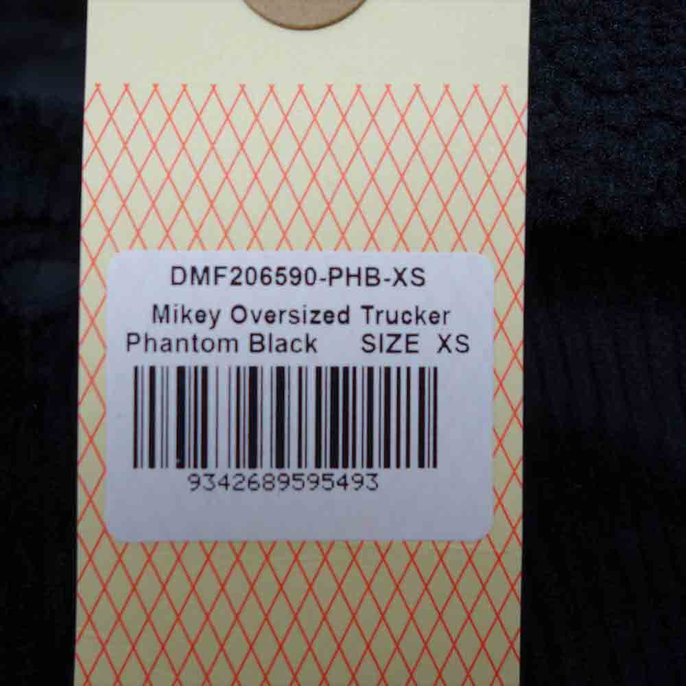 デウスエクスマキナ dmf206590 Mikey Oversized Trucke コーデュロイ ボア ジャケット トラッカージャケット ブラック系 XS【新古品】【未使用】【中古】