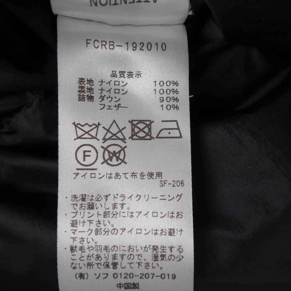 F.C.R.B. エフシーアールビー 19AW FCRB-192010 SOPH. TOUR DOWN PARKA ツアー ダウン パーカ ジャケット ネイビー系 M【中古】