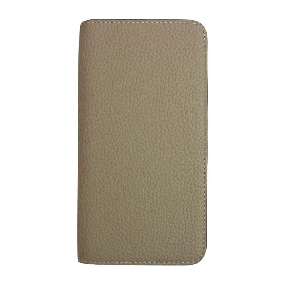 ボナベンチュラ  iPhone 11 Pro DIARY CASE ダイアリー ケース PERLINGER NOBLESSA LEATHER ノブレッサ スマホ ケース グレージュ  グレー系 表記無し【中古】