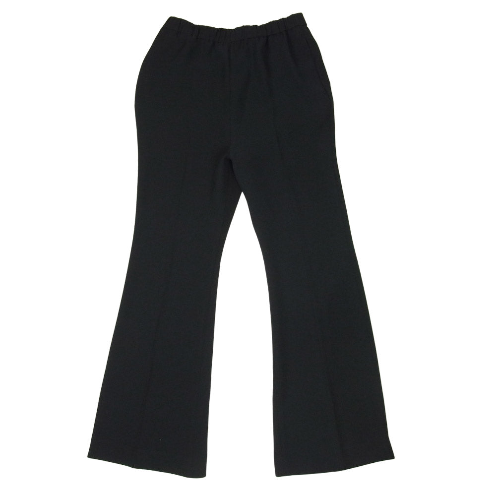 Deuxieme Classe ドゥーズィエムクラス 20030500826030 イージー フレア パンツ ネイビー系 34【新古品】【未使用】【中古】