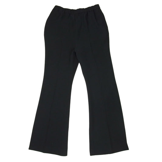 Deuxieme Classe ドゥーズィエムクラス 20030500826030 イージー フレア パンツ ネイビー系 34【新古品】【未使用】【中古】