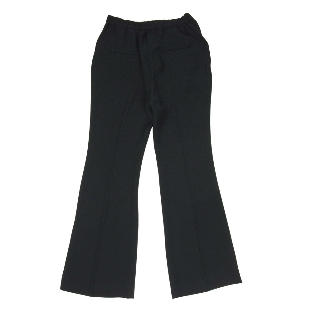 Deuxieme Classe ドゥーズィエムクラス 20030500826030 イージー フレア パンツ ネイビー系 34【新古品】【未使用】【中古】