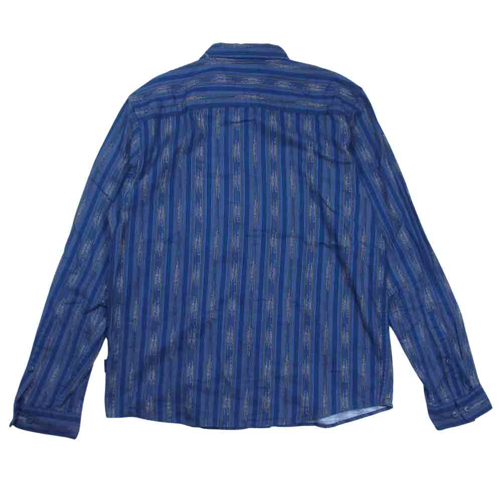 patagonia パタゴニア 20AW 54020 LS Lightweight Fjord Flannel Shirt ライトウェイト フィヨルド フランネル シャツ ブルー系 M【中古】