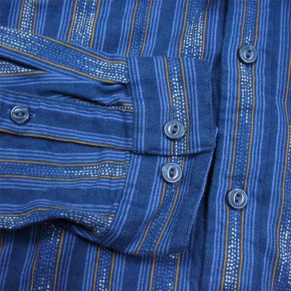 patagonia パタゴニア 20AW 54020 LS Lightweight Fjord Flannel Shirt ライトウェイト フィヨルド フランネル シャツ ブルー系 M【中古】
