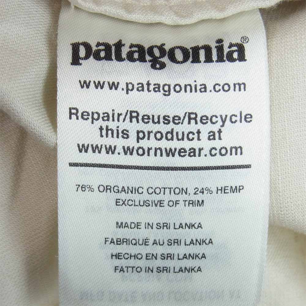 patagonia パタゴニア 20SS 25335 Lightweight All-Wear Hemp Coaches Jkt ライトウェイト オールウェア ヘンプ コーチ ジャケット ベージュ系 S【中古】