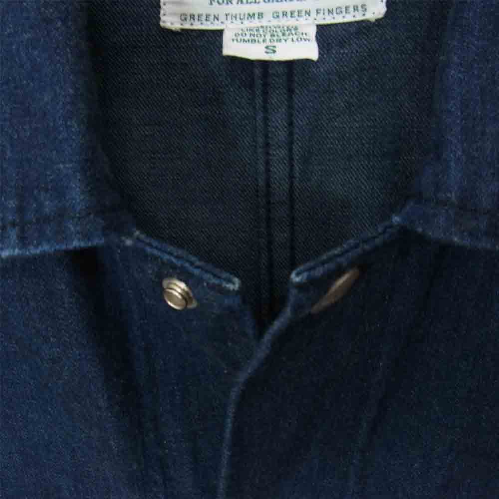 SASAFRAS ササフラス Transplant Jacket デニム トランスプラント ジャケット インディゴブルー系 S【中古】