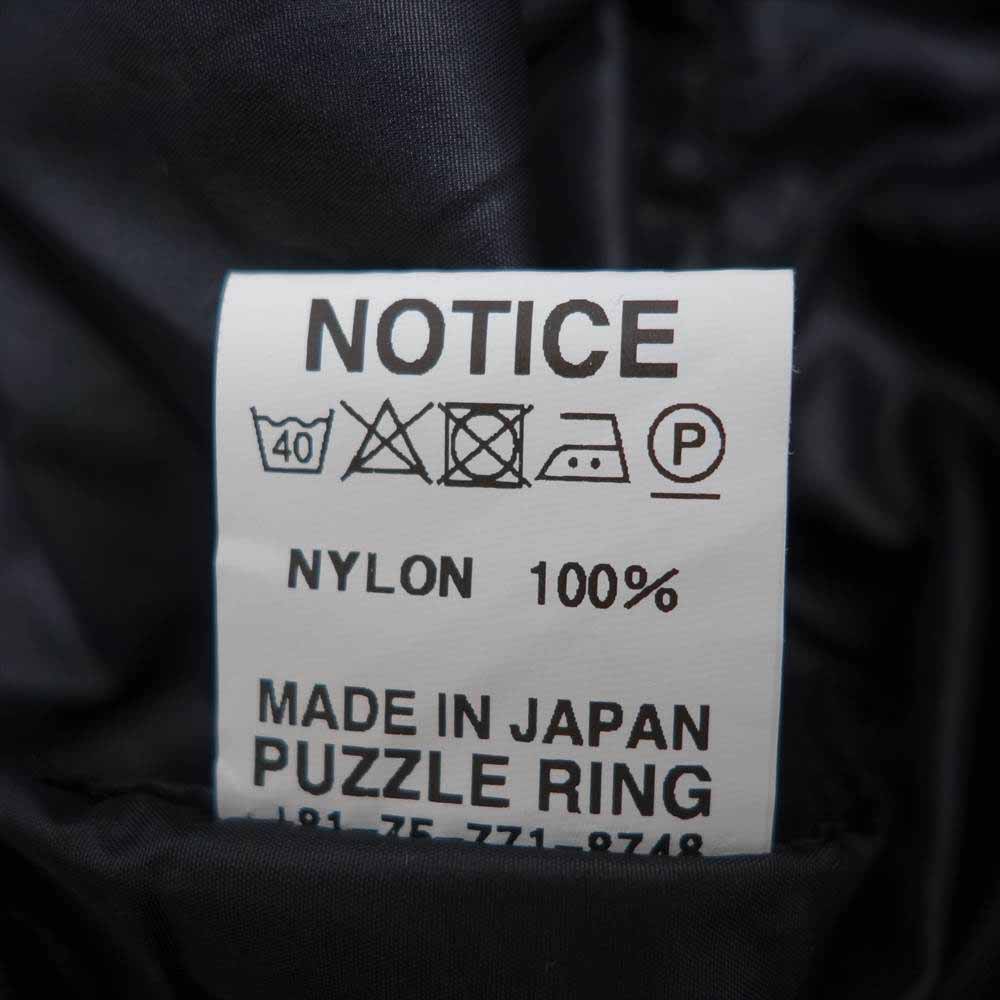 SASAFRAS ササフラス Leaf PrunerShell Bud Half リーフ アノラック ナイロン ジャケット ブラック系 M【美品】【中古】