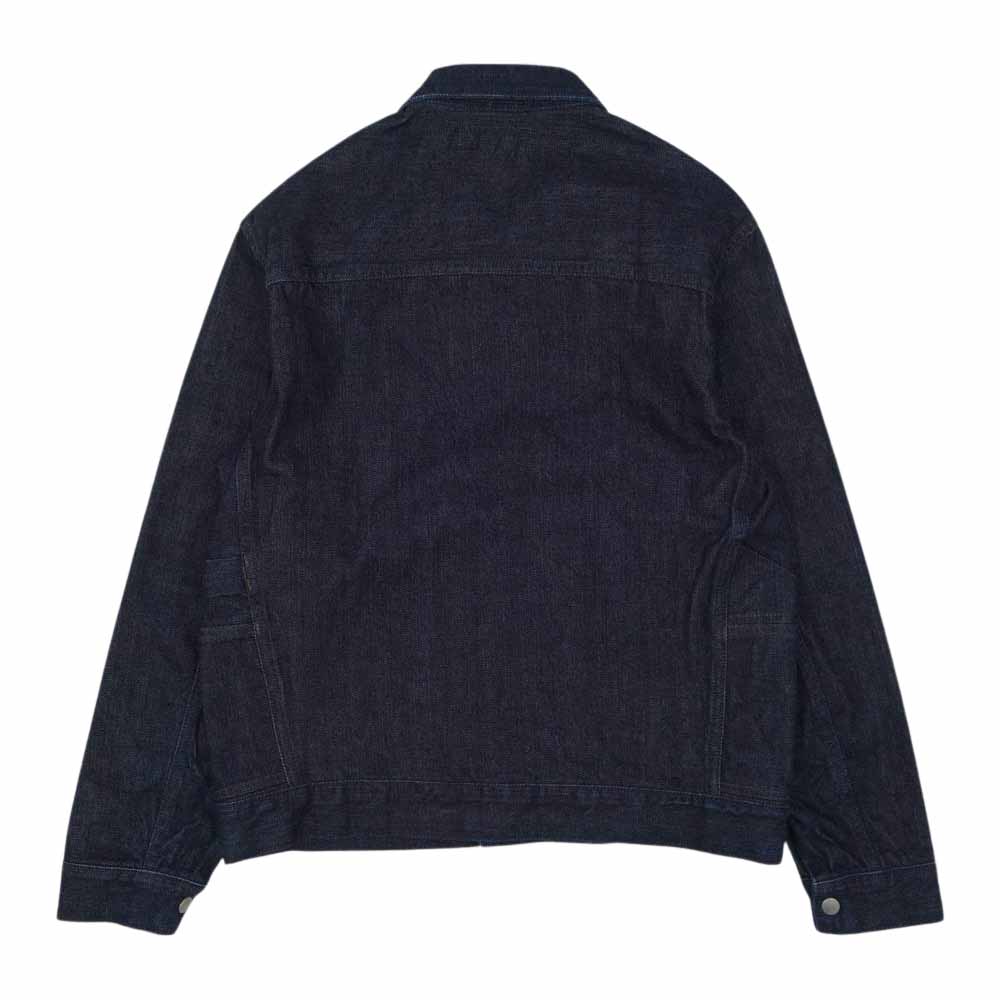 SASAFRAS ササフラス Gardener jacket denim ガーデナー デニム ジャケット インディゴブルー系 S【中古】