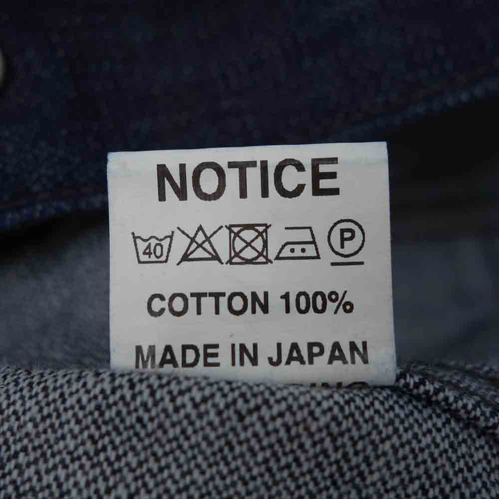 SASAFRAS ササフラス Gardener jacket denim ガーデナー デニム ジャケット インディゴブルー系 S【中古】