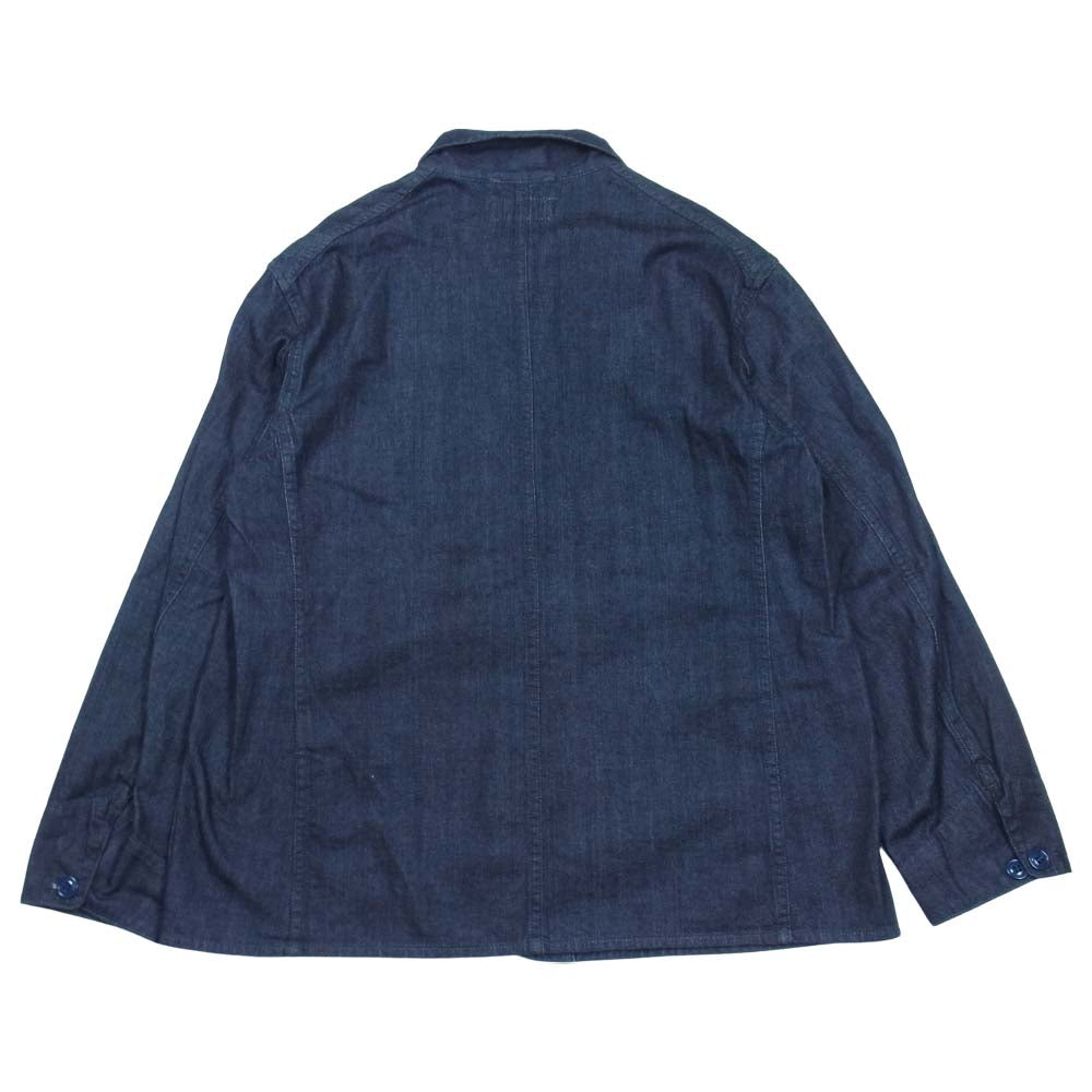 SASAFRAS ササフラス SPRAYER JACKET スプレイヤー 3ポケット デニム カバーオール ジャケット インディゴブルー系 S【中古】