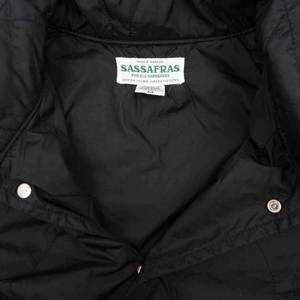 SASAFRAS ササフラス Northerly Tube Breaker キルティング ノーザリー チューブ ブレーカー ジャケット ブラック系 M【中古】