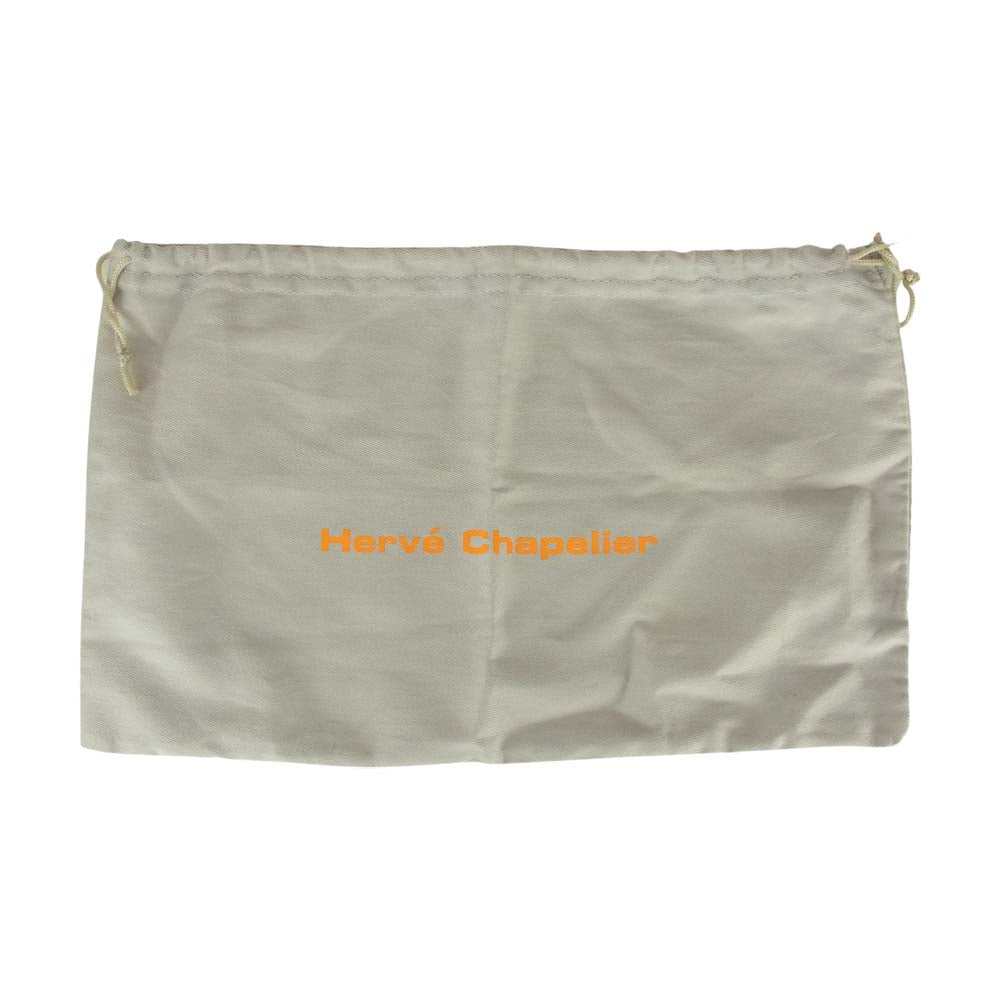 Herve Chapelier エルベ・シャプリエ 701GP リュクス 舟形 トート バッグ S パープル系 グレー系【美品】【中古】