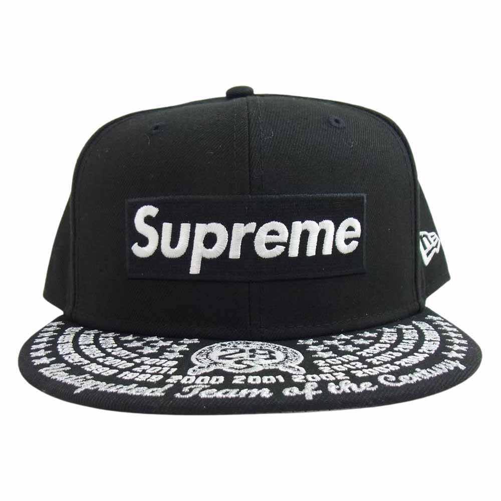 Supreme シュプリーム 21AW Undisputed Box Logo New Era シュプリーム アンディスピューティド ボックス ロゴ ニューエラ キャップ ブラック系 58.7cm【新古品】【未使用】【中古】