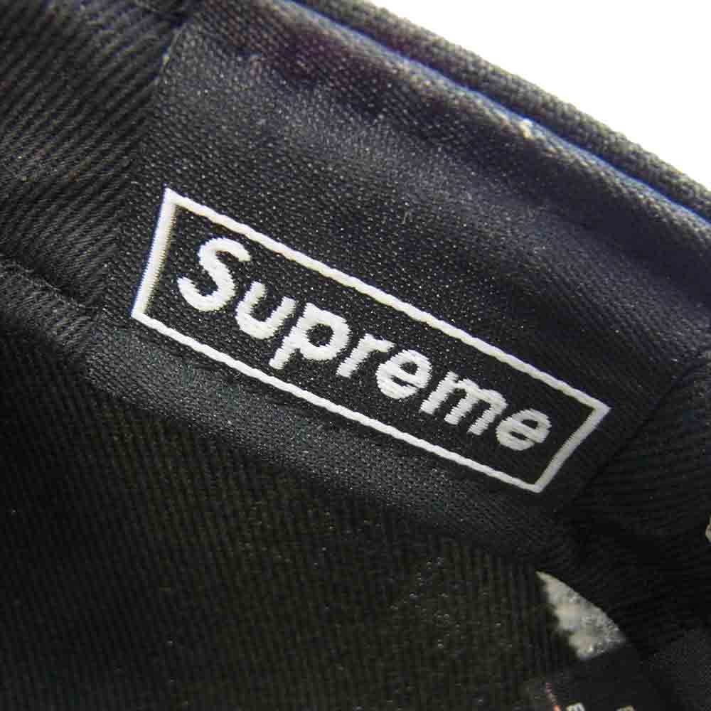 Supreme シュプリーム 21AW Undisputed Box Logo New Era シュプリーム アンディスピューティド ボックス ロゴ ニューエラ キャップ ブラック系 58.7cm【新古品】【未使用】【中古】