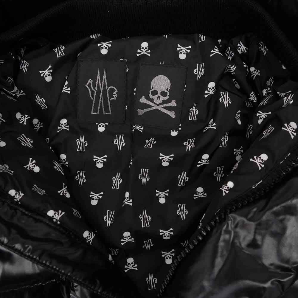 MONCLER モンクレール × mastermind JAPAN マスターマインド 国内正規品 AMBROISE ダウン ジャケット ブラック系  0 【極上美品】【中古】