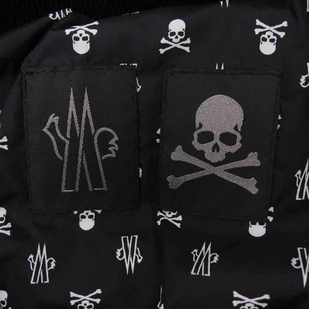 MONCLER モンクレール × mastermind JAPAN マスターマインド 国内正規品 AMBROISE ダウン ジャケット ブラック系  0 【極上美品】【中古】