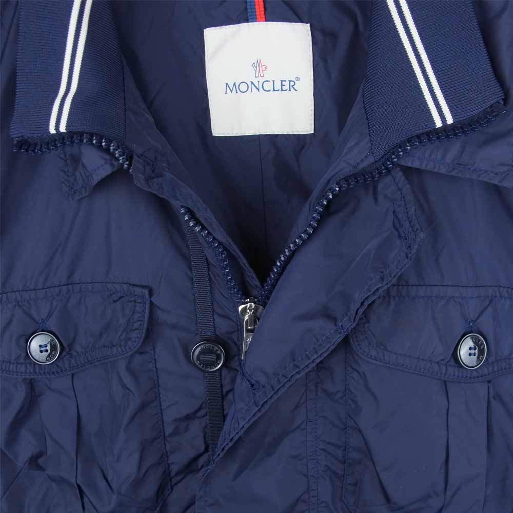 MONCLER モンクレール KENYA FIELD JACKET ナイロン ミリタリー ジャケット ネイビー系 7【中古】