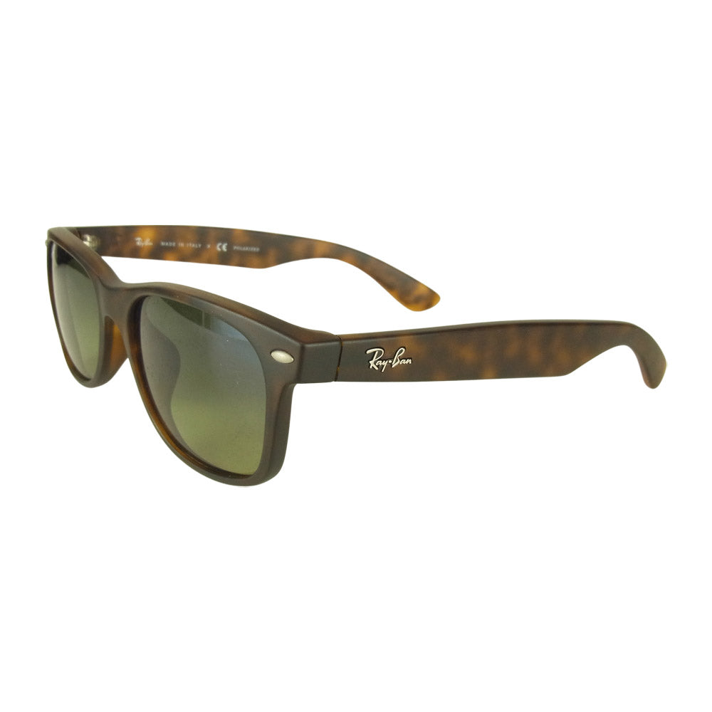 Ray-Ban レイバン RB2132-F ニュー ウェイファーラー サングラス ケース 箱 付き ブラウン系 55□18【中古】