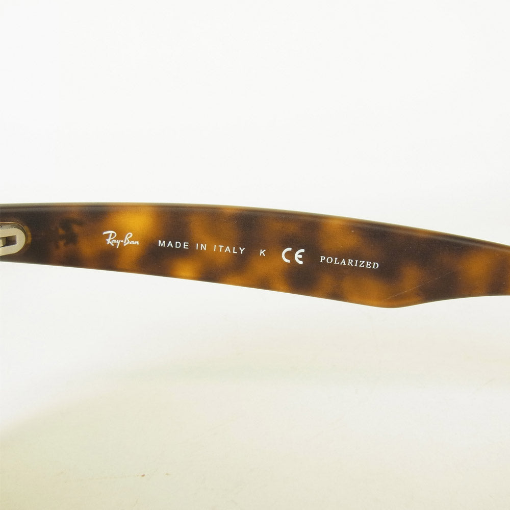 Ray-Ban レイバン RB2132-F ニュー ウェイファーラー サングラス ケース 箱 付き ブラウン系 55□18【中古】
