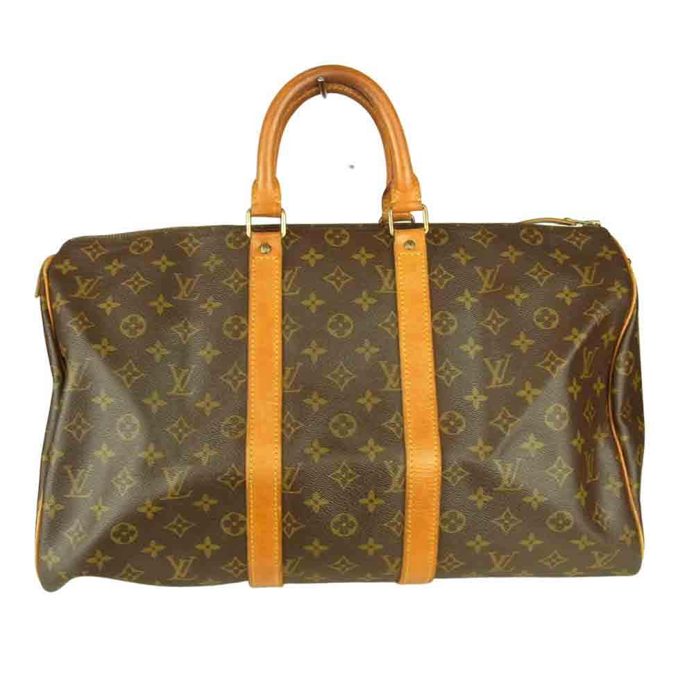 LOUIS VUITTON ルイ・ヴィトン M41428 モノグラム キーポル45 旧型 ボストン バッグ ブラウン系【中古】
