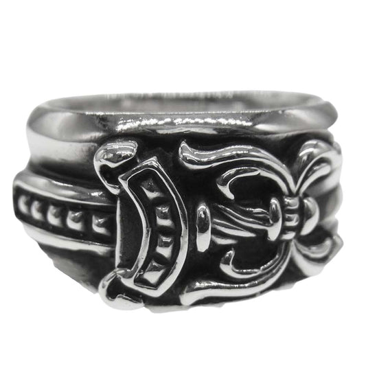 CHROME HEARTS クロムハーツ（原本有） DAGGER ダガー リング シルバー系 17号【中古】