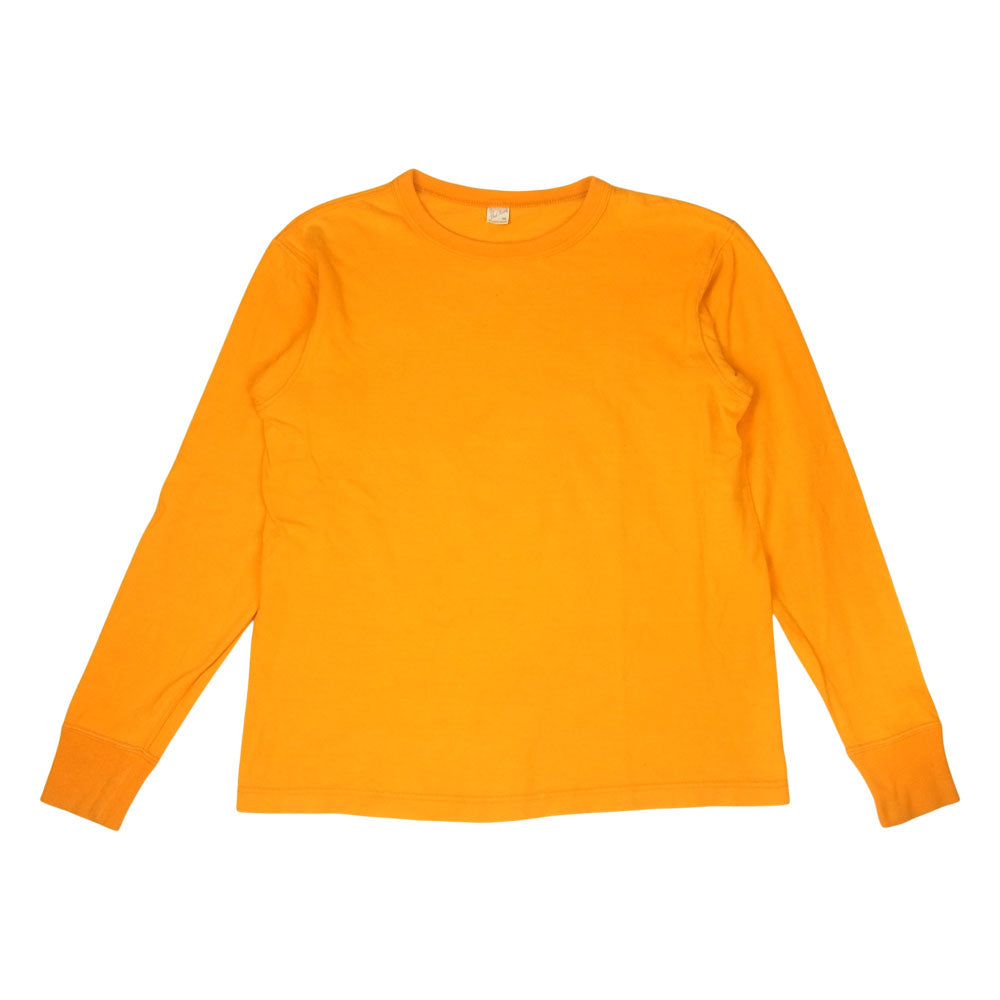 THE FLAT HEAD ザフラットヘッド 無地 カットソー オレンジ系 38【中古】