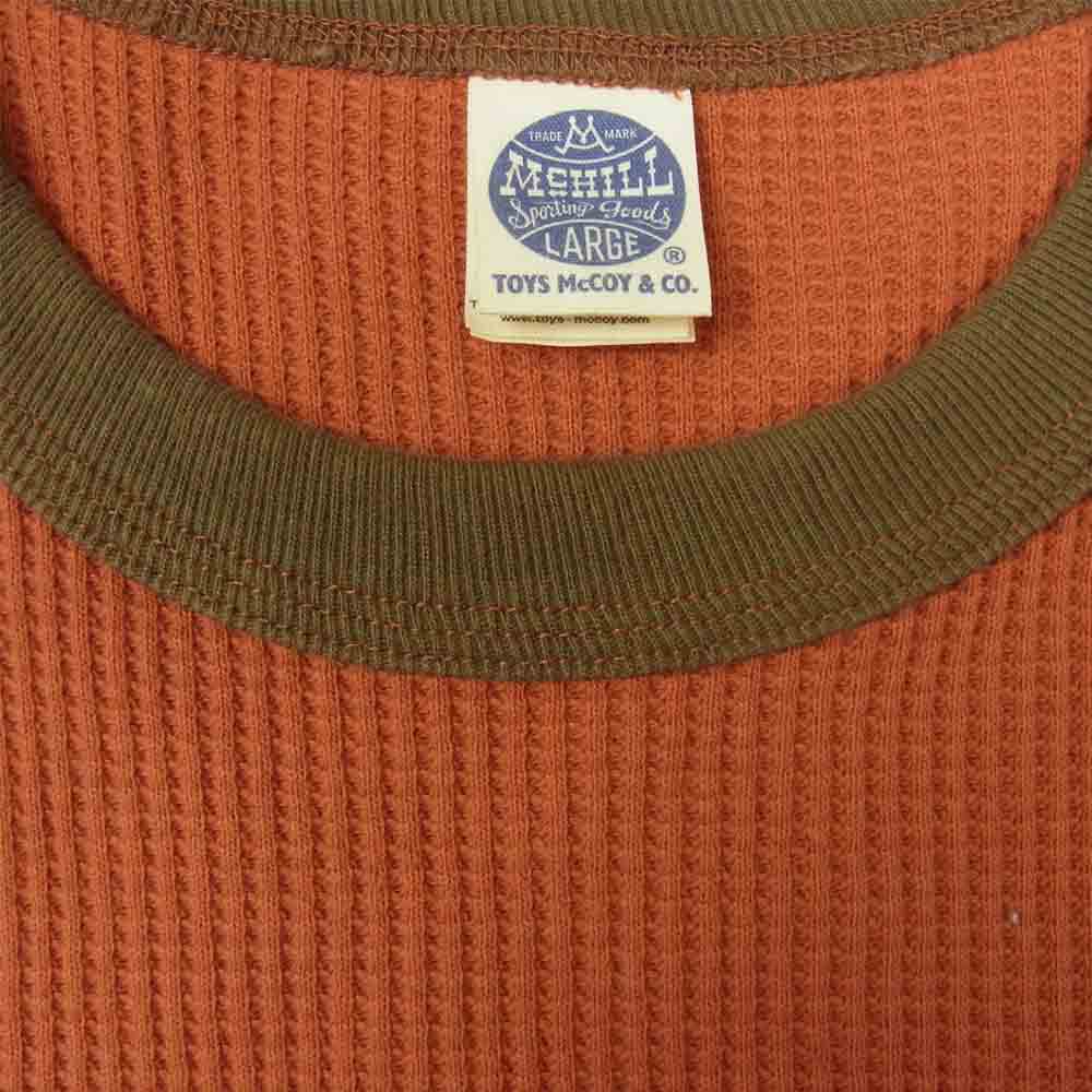 TOY'S McCOY トイズマッコイ サーマル オレンジ系 L【中古】