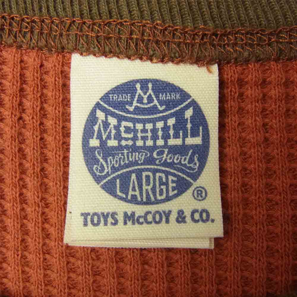 TOY'S McCOY トイズマッコイ サーマル オレンジ系 L【中古】