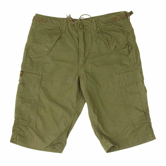 TOY'S McCOY トイズマッコイ ミリタリー ハーフ カーキ系 32【中古】