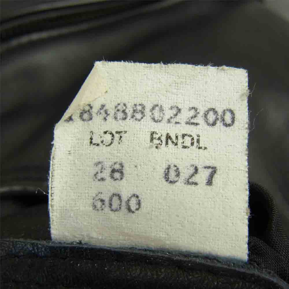 schott ショット 600 レザー パンツ ブラック系 28【中古】